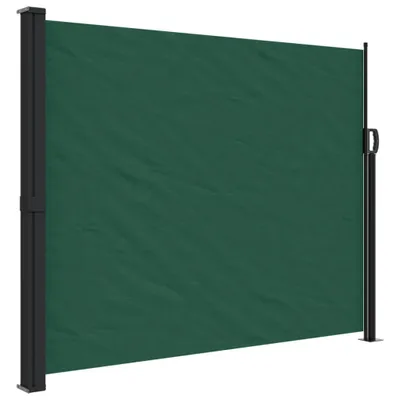 Produktbild von Seitenmarkise Ausziehbar Dunkelgrün 160x600 cm