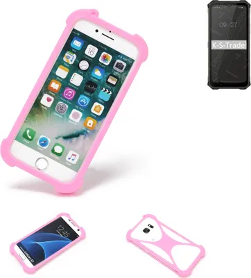 Produktbild von K-S-Trade Handy Hülle kompatibel mit Oukitel WP13 Schutz Hülle Bumper Silikon Schutz Hülle Cover Case Silikoncase Silikonbumper TPU Softcase