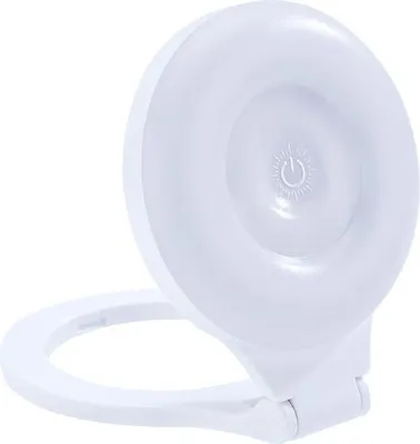 Immagine prodotto di Mini supporto magnetico per telefono con luce compatibile con MagSafe bianco