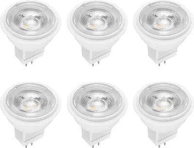 Produktbild von 6 x LED Leuchtmittel Reflektor MR11 2,5W = 22W GU4 180lm warmweiß 2700K DIMMBAR