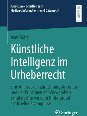 Zdjęcie produktu dla Künstliche Intelligenz im Urheberrecht