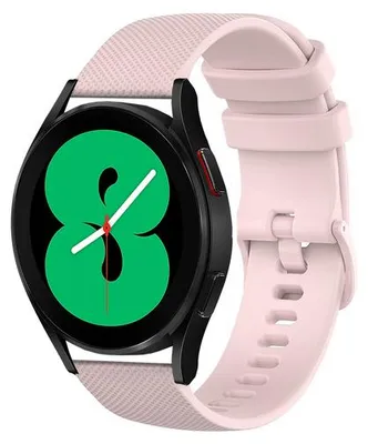 Produktbild von By Qubix passend für Huawei Watch GT 6 - 41mm - Sportband mit Motiv - Hellrosa