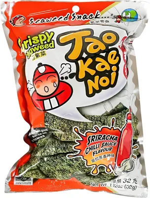 Produktbild von Taokaenoi Crispy Seaweed Sriracha Chilli 32g