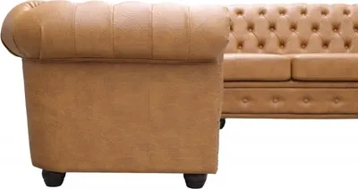 Produktbild von Chesterfield Ecksofa mit Bettfunktion