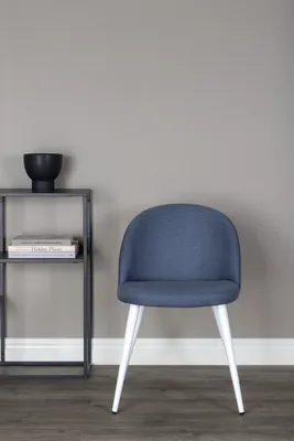 Produktbild von Venture Home Stuhl Velvet Blau 2er-Pack
