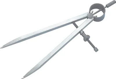 Produktbild von Präzisions Federspitzzirkel Schenkellänge 300 mm