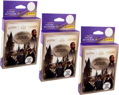 Produktbild von Panini Harry Potter Sticker Guide 3 - Schloss Hogwarts Sammelsticker (2025) - 3 Blister
