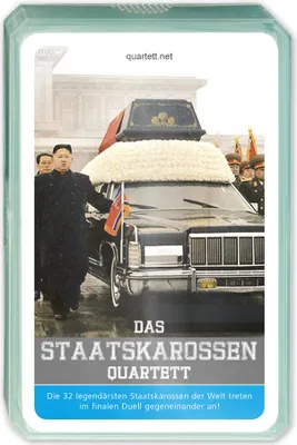 Produktbild von Staatskarossen Quartett (Quartettspiel)