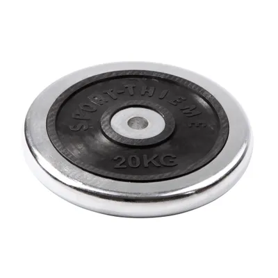 Produktbild von Sport-Thieme Hantelscheibe "Chrom", 20 kg