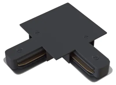 Immagine prodotto di Connettore Angolare Per Binario In Alluminio Nero