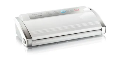 Image de Magic Vac Dinamika machine sous vide argent, blanc 800 mbar