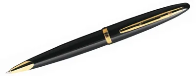 Image de Waterman S0700380 Waterman Kugelschreiber Carene Lack Schwarz M Blau