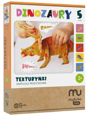 Obrázek produktu pro Ekohádanky 3D Dinosauři MUDUKO