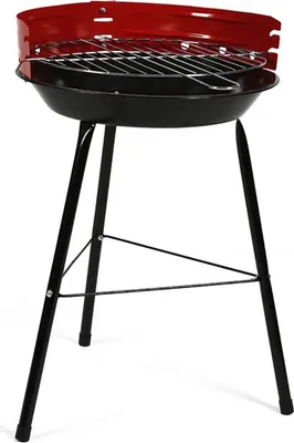Produktbild von Holzkohlegrill Rundgrill Holzkohle Grill Klassiker Camping Gartengrill Grillrost