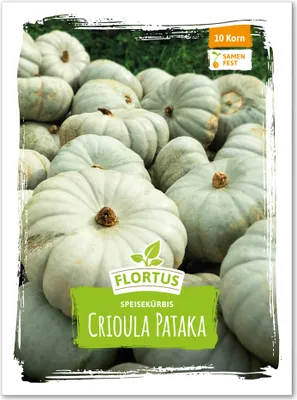 Produktbild von Speisekürbis Crioula Pataka | Speisekürbissamen von FLORTUS