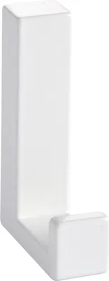 Produktbild von MantelHaken Doradus GarderobenHaken 15x61mm, Haken ZN weiß glänzend