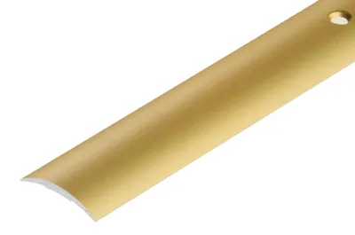 Zdjęcie produktu dla Profil progowy owalny aluminiowy 30mm Cezar Złoty Mat 0,90m