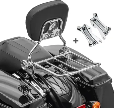 Produktbild von Sissy Bar + Gepäckträger + Docking-Kit für Harley Davidson Electra Gli