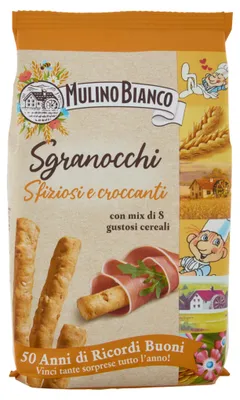 Zdjęcie produktu dla - Paluszki chlebowe Sgranocchi 220g - Mulino Bianco
