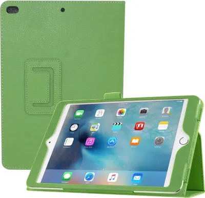 Image de Couverture pour Apple iPad Mini 4 et iPad Mini 5 7.9 pouces Housse de protection Etui avec fonction support Vert