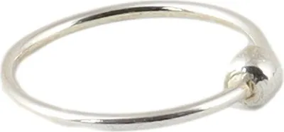 Produktbild von Segmentring mit Kugel - Septumring - Silber