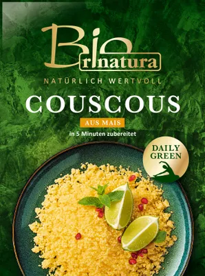 Produktbild von rinatura Couscous aus Mais, 400g