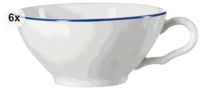 Produktbild von Teetasse 100ml 6er Set Norden blau