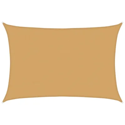 Produktbild von Sonnensegel 160 g/m² Rechteckig Sandfarben 4x6 m HDPE