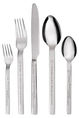 Produktbild von GRÄWE Besteckset 30-teilig, Edelstahl 18/10, Serie POESIE