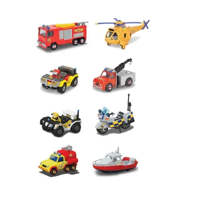 Produktbild von Dickie Toys 203091003 - Sam Single Pack 8-sort. - 1 Stk.