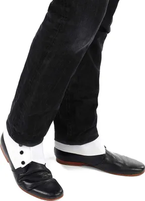 Image de Guêtres blanc-noir - taille unique