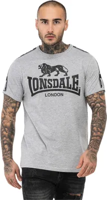 Produktbild von Lonsdale Stour Kurzarm-t-shirt Grau L Mann Grau L