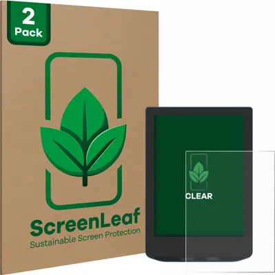 Produktbild von 2x ScreenLeaf Schutzfolie für PocketBook Verse Pro Displayschutz Display Schutz Folie Klar Transparent