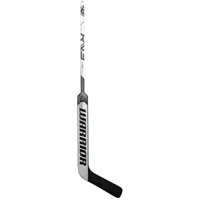 Produktbild von Warrior Ritual V3 E+ Composite Goalie Stick - Intermediate 23,5' Rechts, Biegung:w32 (mid), Farbe:weiß/schwarz