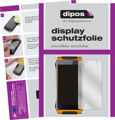Obrázok produktu pre 2x ochranná fólia pre Homtom HT20 Pro clear Screen Protector Film Ochrana displeja dipos