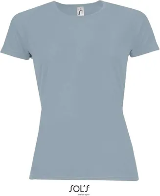 Produktbild von SOLs 01159 | Damen Raglan Sport T-Shirt + Längerer Rücken - Farbe: Pure Grey - Größe: L
