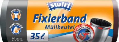 Zdjęcie produktu dla Swirl 174188, 35 l, Czarny, 635 mm, 65 cm, 10 szt.