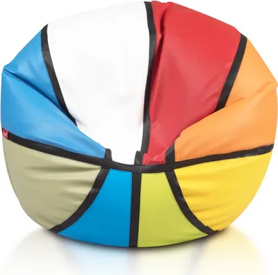 Obrázek produktu pro sedací vak BASKETBALL MIX Sedací pytel Pouffe 55x100 cm - Barva: Mix