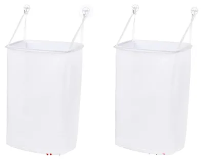 Image de Panier à linge, pliable, en filet, lot de 2