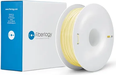 Zdjęcie produktu dla Filament Easy PET-G Pastel Yellow 1,75 mm 0,85kg FIBERLOGY