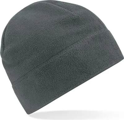 Produktbild von Beechfield B244R | Recycled Fleece Pull-On Beanie - 100% recycelter Polyester - Farbe: Steel Grey - Größe: One Size