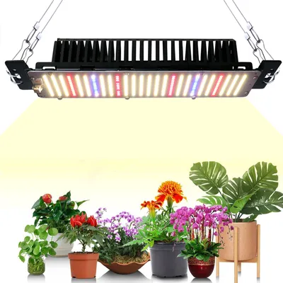 Produktbild von Pflanzenlampe LED Vollspektrum Sonnenlicht 312LEDs Pflanzenlicht Wachstumslampe Grow Lampe für Zimmerpflanze Gewächshaus Gemüse Blumen