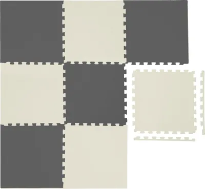 Imagen del producto de Alfombrilla de juego de 8 piezas, puzzle para niños, alfombrilla para gatear, alfombrilla para el suelo, ideal para habitaciones infantiles, 50x50 cm