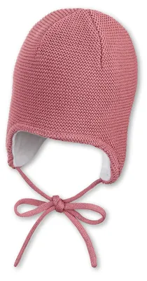 Obrázok produktu pre Sterntaler – Detská čiapka pre dievčatá, pletená čiapka s fleecovou podšívkou, ružová, veľkosť 3