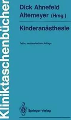 Produktbild von Kinderanästhesie