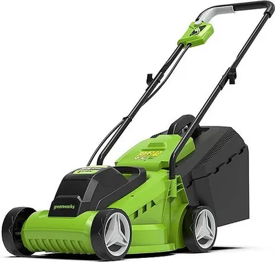 Produktbild von Greenworks 2516107, Rasenmäher mit Radantrieb, 520 m², 33 cm, 2,5 cm, 7,5 cm, 260 m²