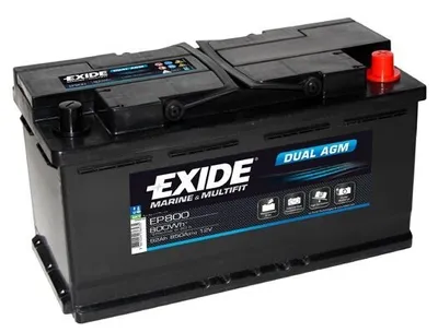 Immagine prodotto di Batteria di alimentazione Exide EP800 Dual AGM 12V 95Ah