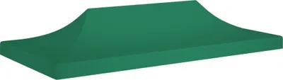 Image de Toit de tente de réception 6x3 m Vert 270 g/m²