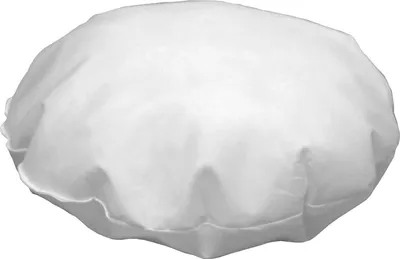 Produktbild von sunnypillow Inlet Kopfkissen Kissen rund 30 Ø cm Füllung | Kissenfüllung Füllkissen Innenkissen Sofakissen groß | fest gefüllt, für Allergiker geeignet |