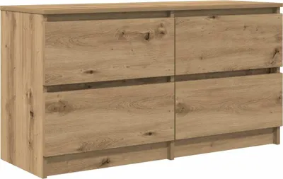 Obrázek produktu pro vidaXL TV skříňka Artisan dub 100x35x54 cm materiál na bázi dřeva
